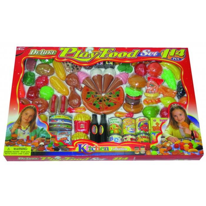 GA Toys Deluxe Legemad 114 Dele - Spielkueche Zubehoer