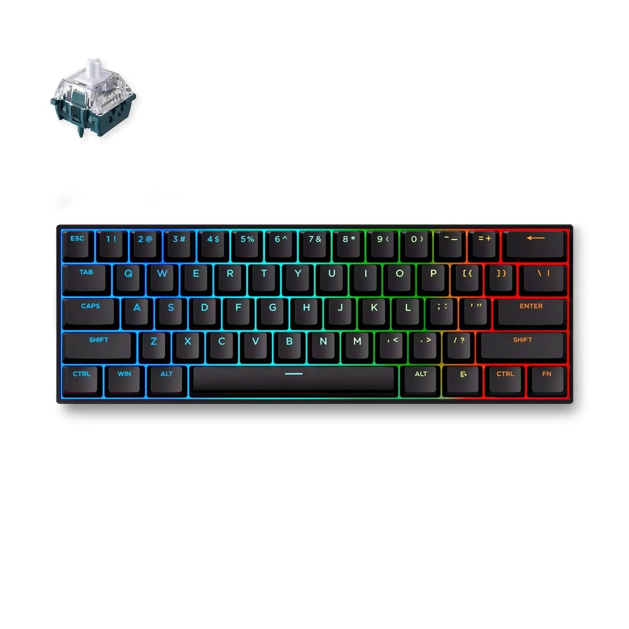 Mchose Ace 60 Pro Ttc Uranus Magnetic SE Hall Effect - Gaming Tastatur (Tkl) - 60% - Englisch (US) - Schwarz - Tastaturen