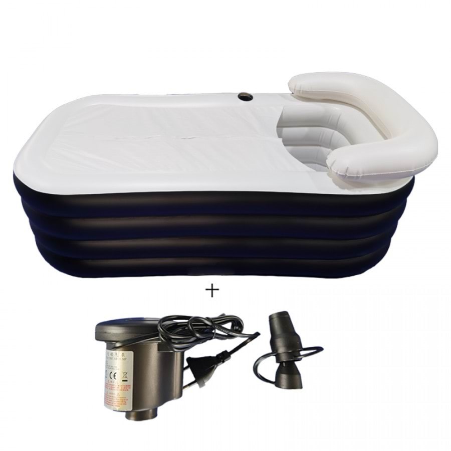 Pro Airtub - Aufblasbare Badewanne Für Erwachsene - Dunkelblau - Gadget