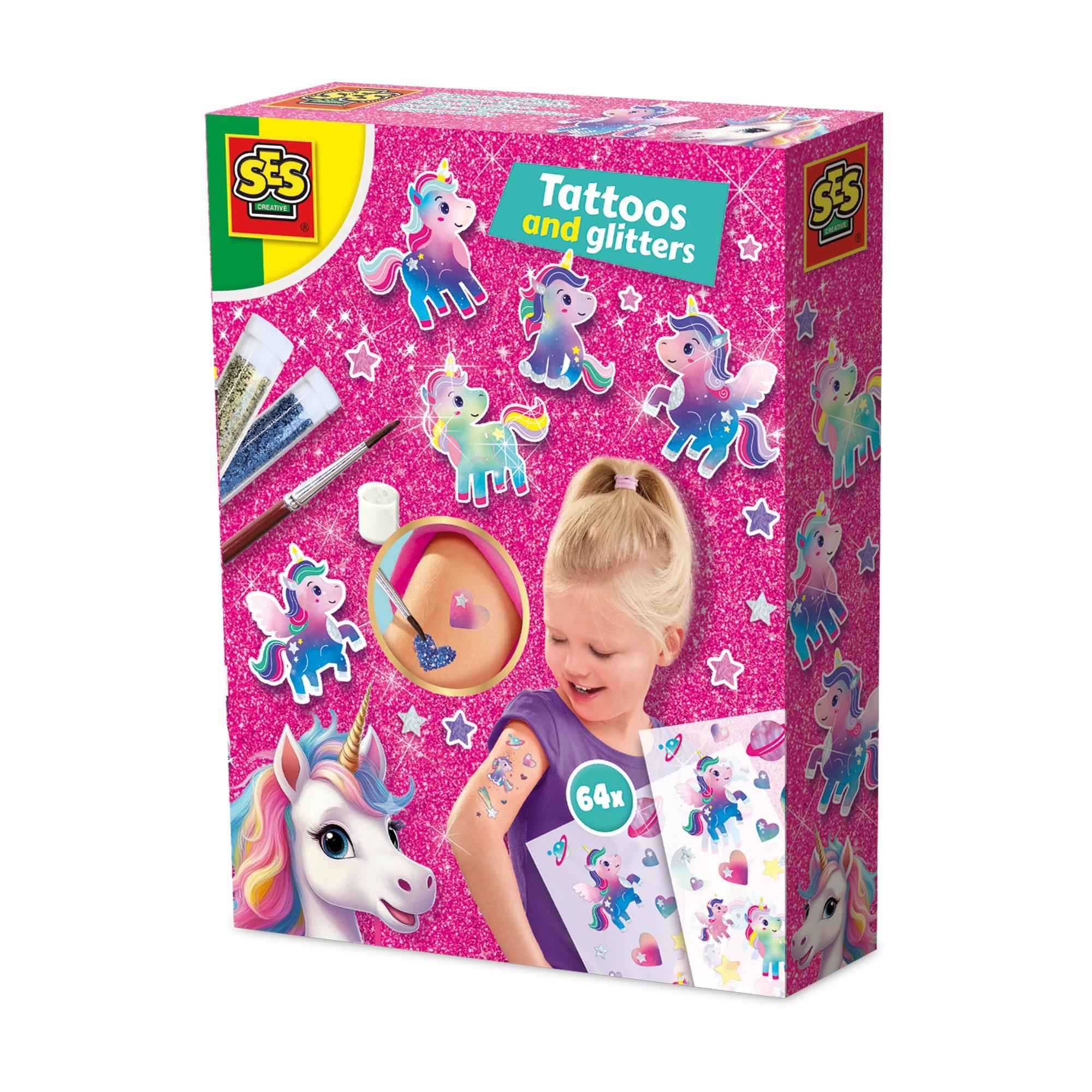 Ses Creative Tattoos And Glitters - Kreativ Spiele 14724