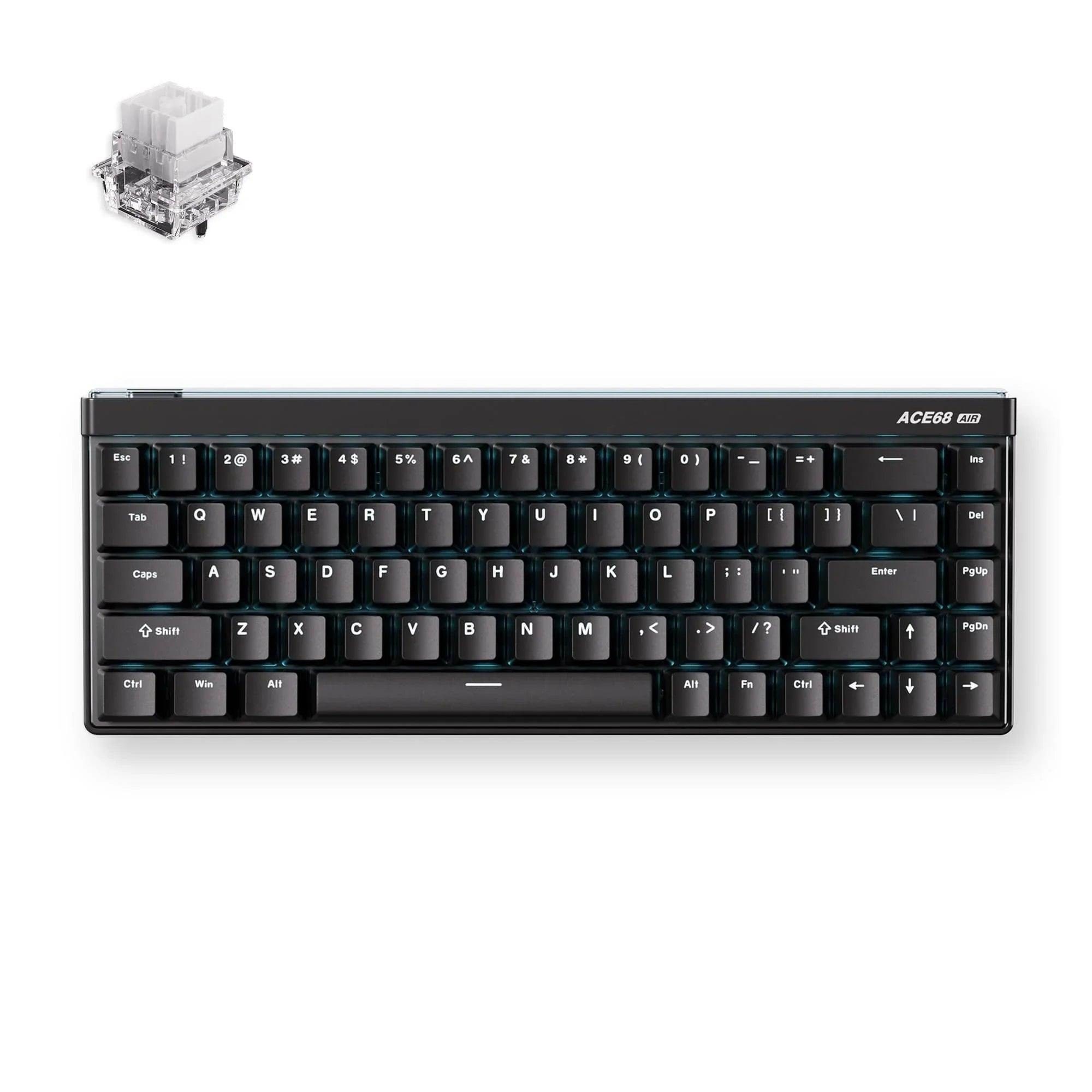 Mchose Ace 68 Air Mount Tai Magnetic Hall Effect - Gaming Tastatur (Tkl) - 65% - Englisch (US) - Schwarz - Tastaturen Mc-ace68air-10