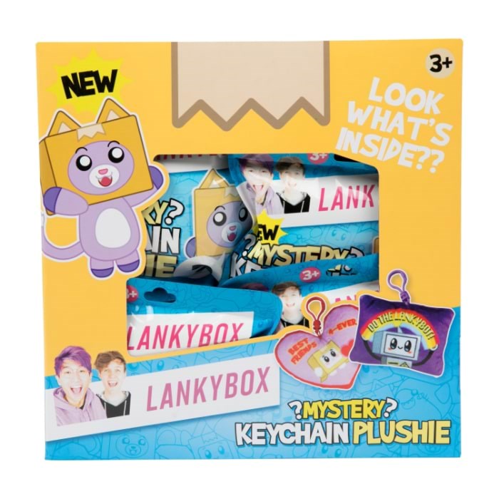 Lankybox Mystery Clip ON Plush 20132