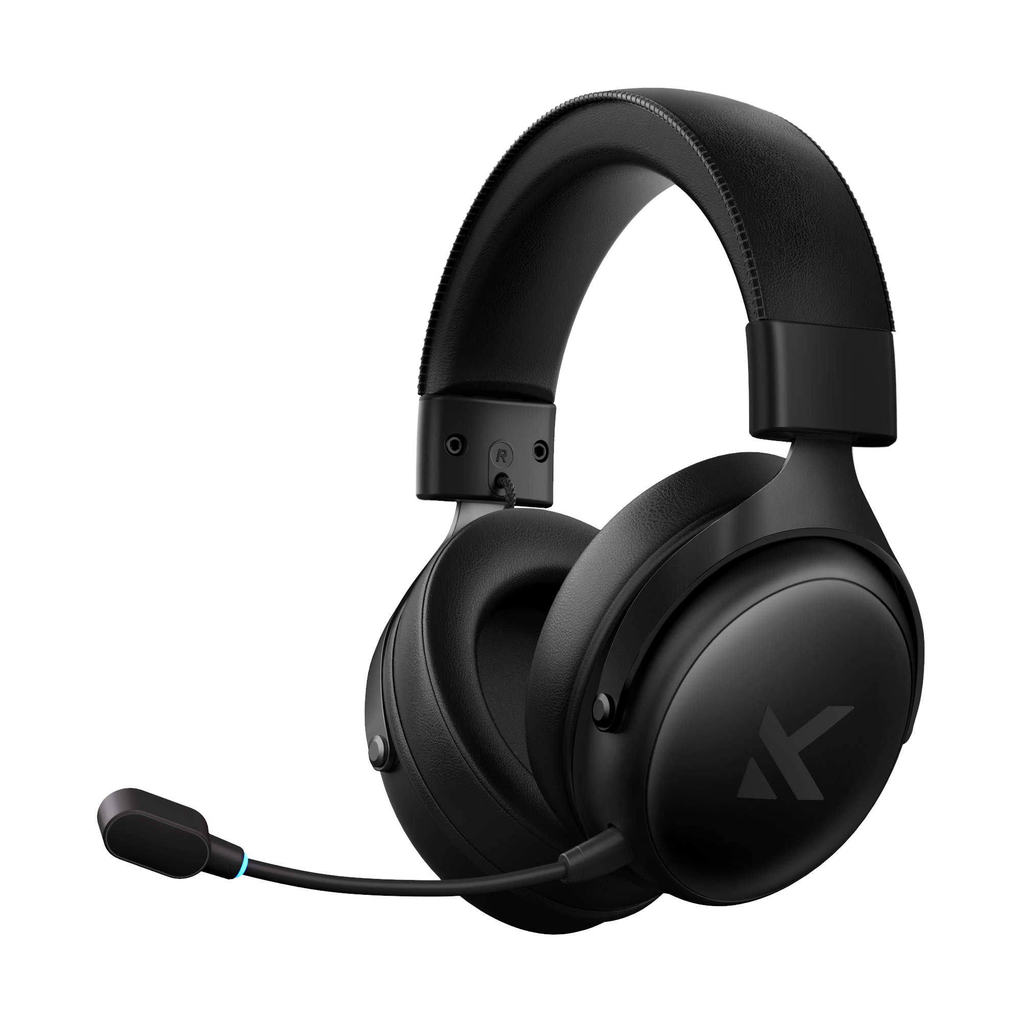 Kopfhörer - Mchose V9 Pro Wireless Gaming Headset - Steel Black - Kopfhoerer/headsets Schwarz Hw-v9-2