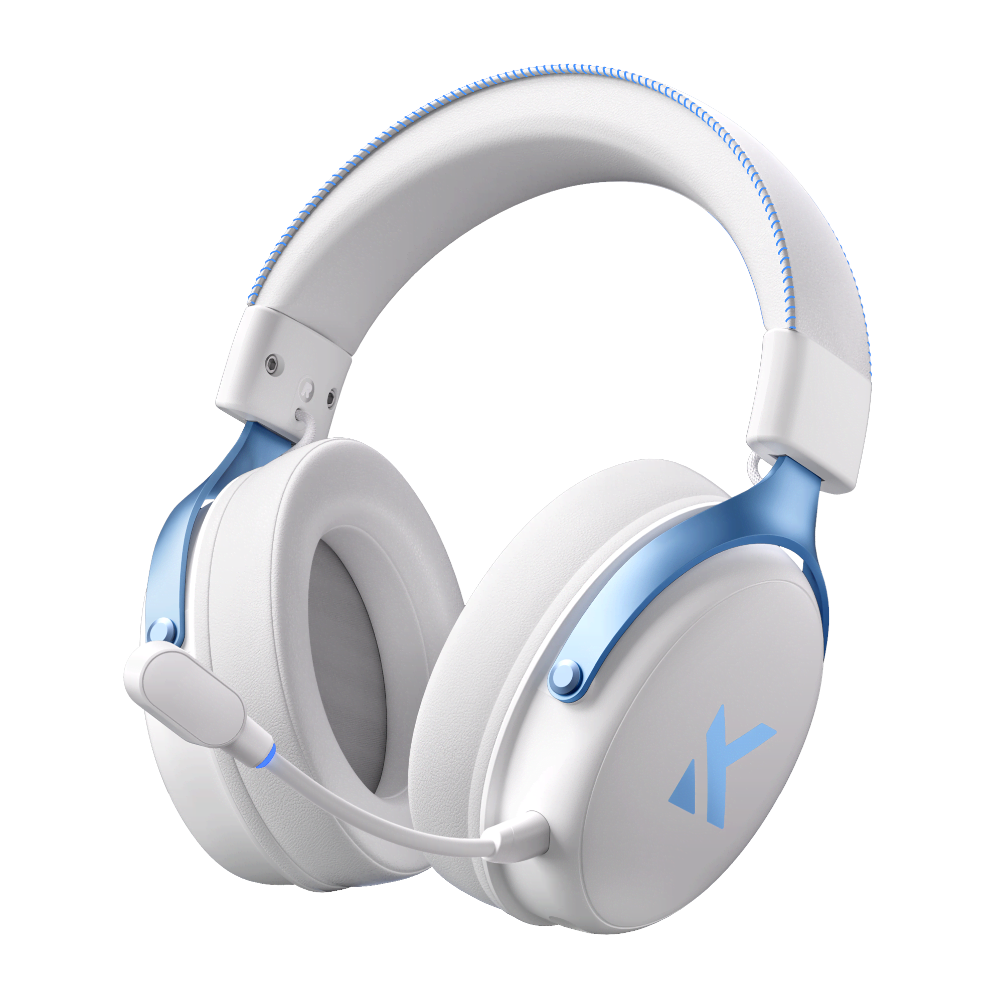 Kopfhörer - Mchose V9 Pro Wireless Gaming Headset Sky White - Kopfhoerer/headsets