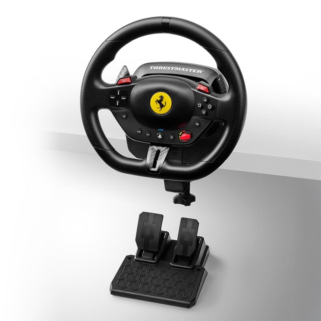 Thrustmaster T98-x Ferrari 296 Gts - PC & Xbox - Wired Sim Racing Komplettset - Gaming Zubehoer