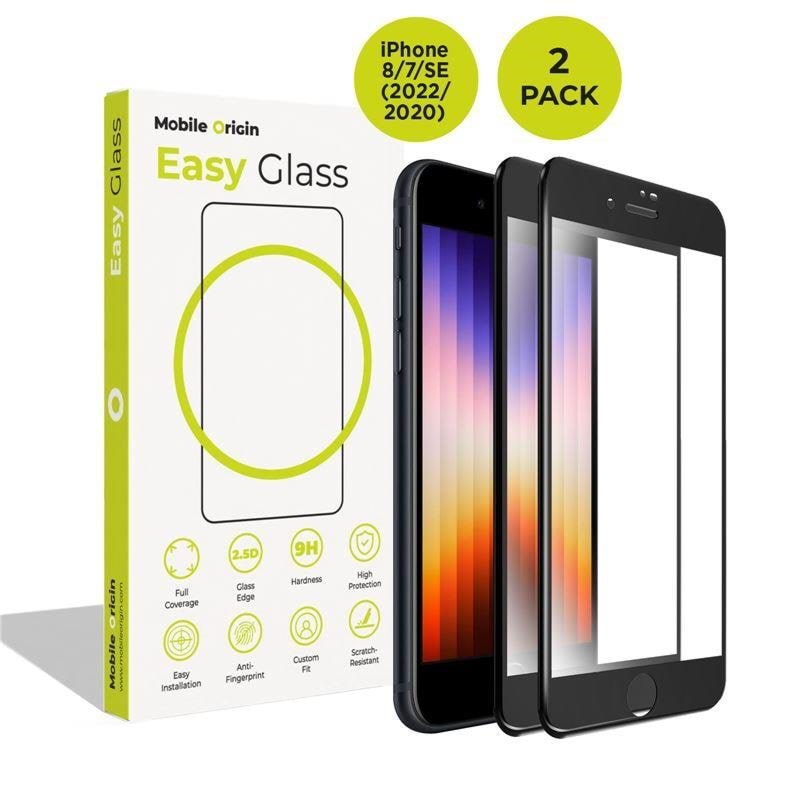 Mobile Origin Easyglass Iphone 8/7/se (2022/2020) - 2 Pack - Handys Schutzfolie Frl-eg-ise2022-2pk