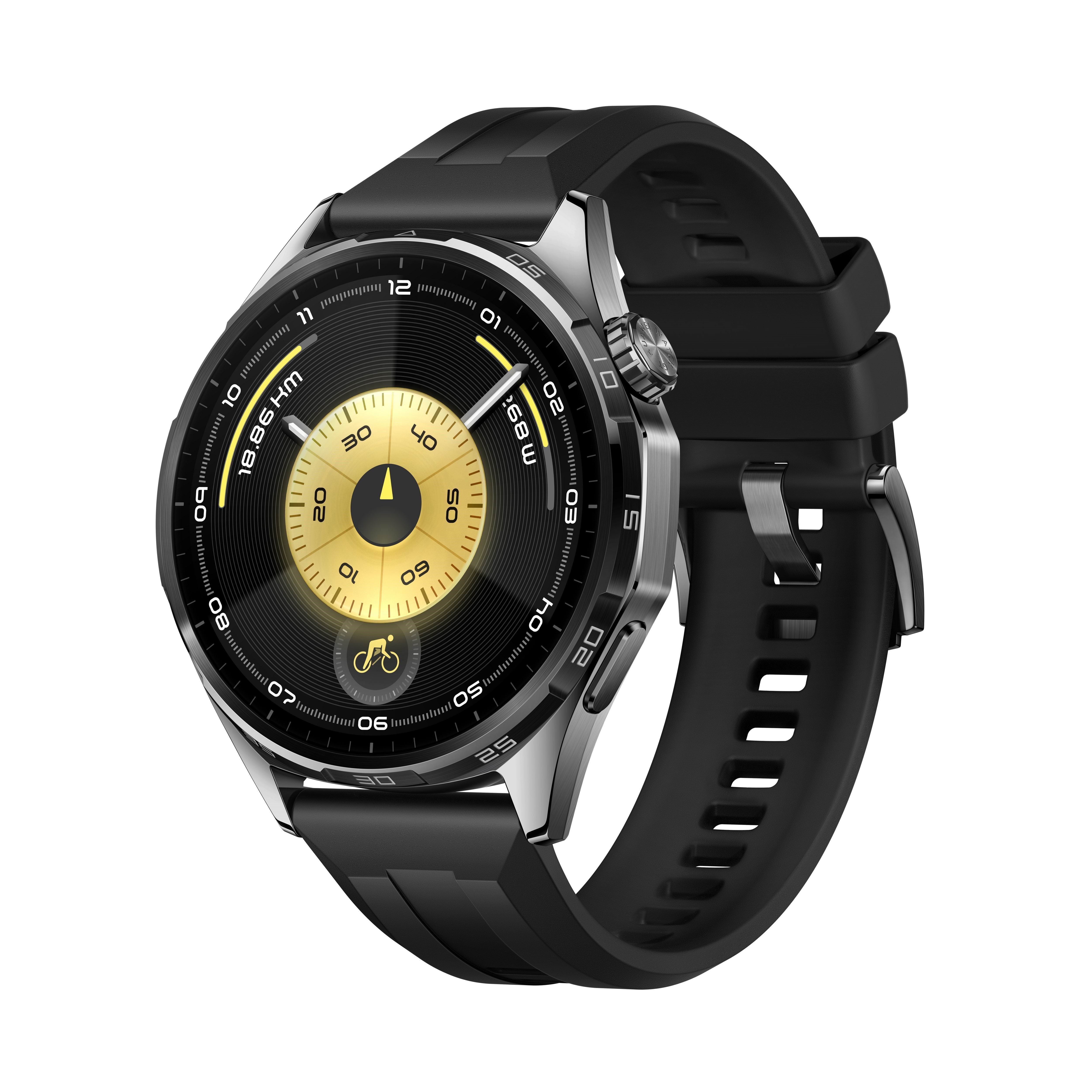 Huawei Watch GT 6 46mm - Black - Smartwatches Pulsuhren Sportuhren Schrittzaehler