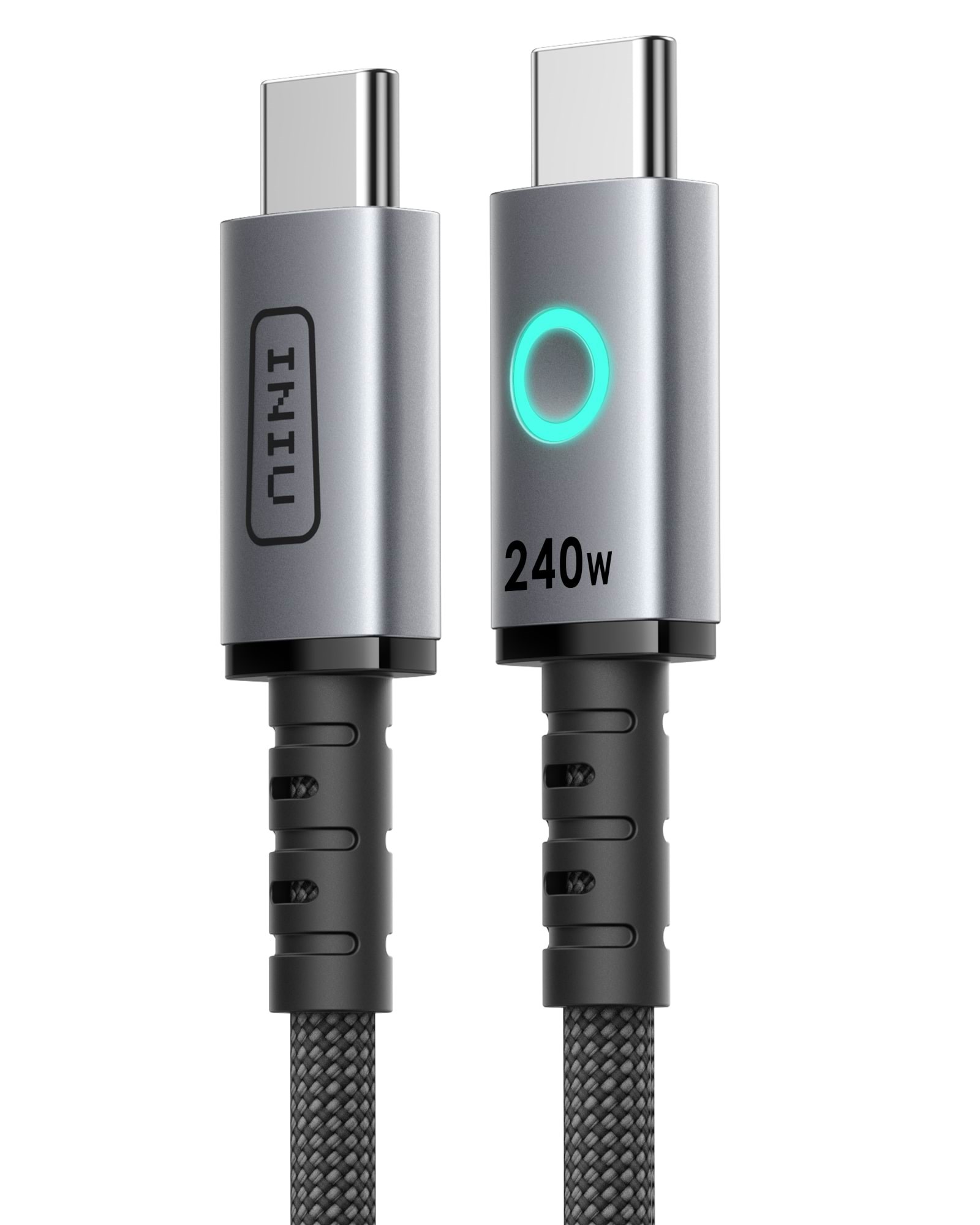 Iniu Leopard Magnetic Cable 240w - Usb Kabel Schwarz C22-p1