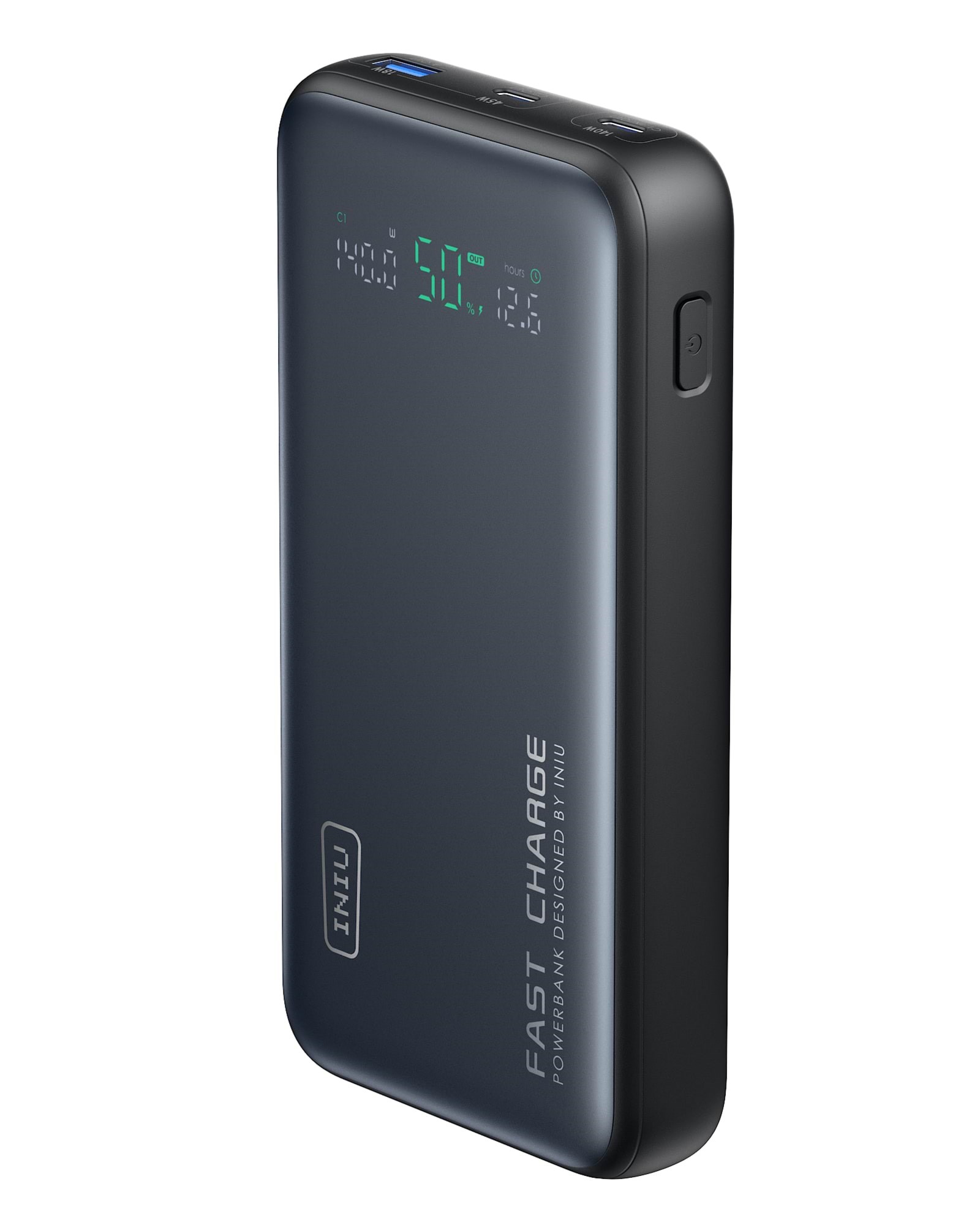 Iniu Leopard Power 140w - 25000 Mah - Powerbank Akku Grau P64-p1