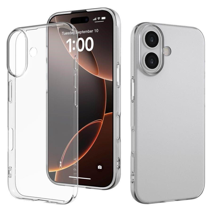 Lippa Iphone 17 Cover 1 mm Slim Tpu - Clear - Handys Cover Cases
