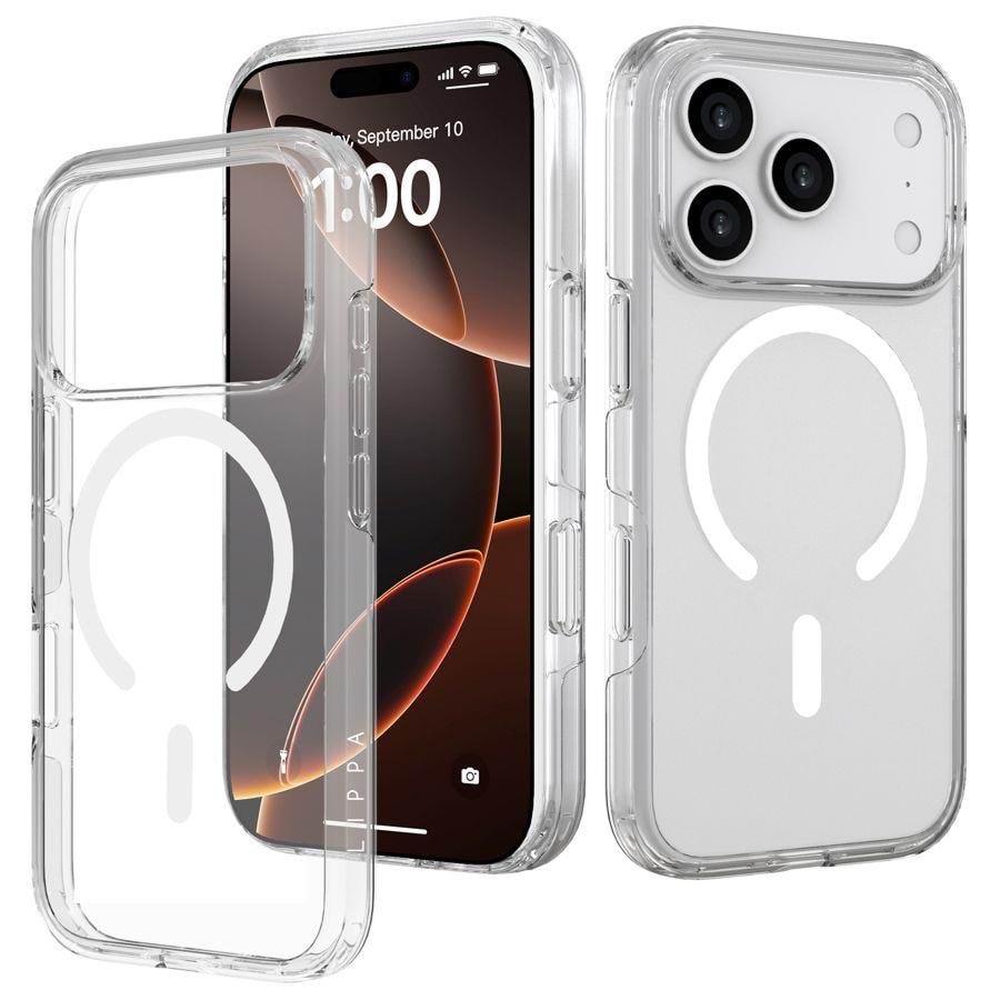 Lippa Magsafe Iphone 17 Pro Cover - Clear - Handys Cover Cases