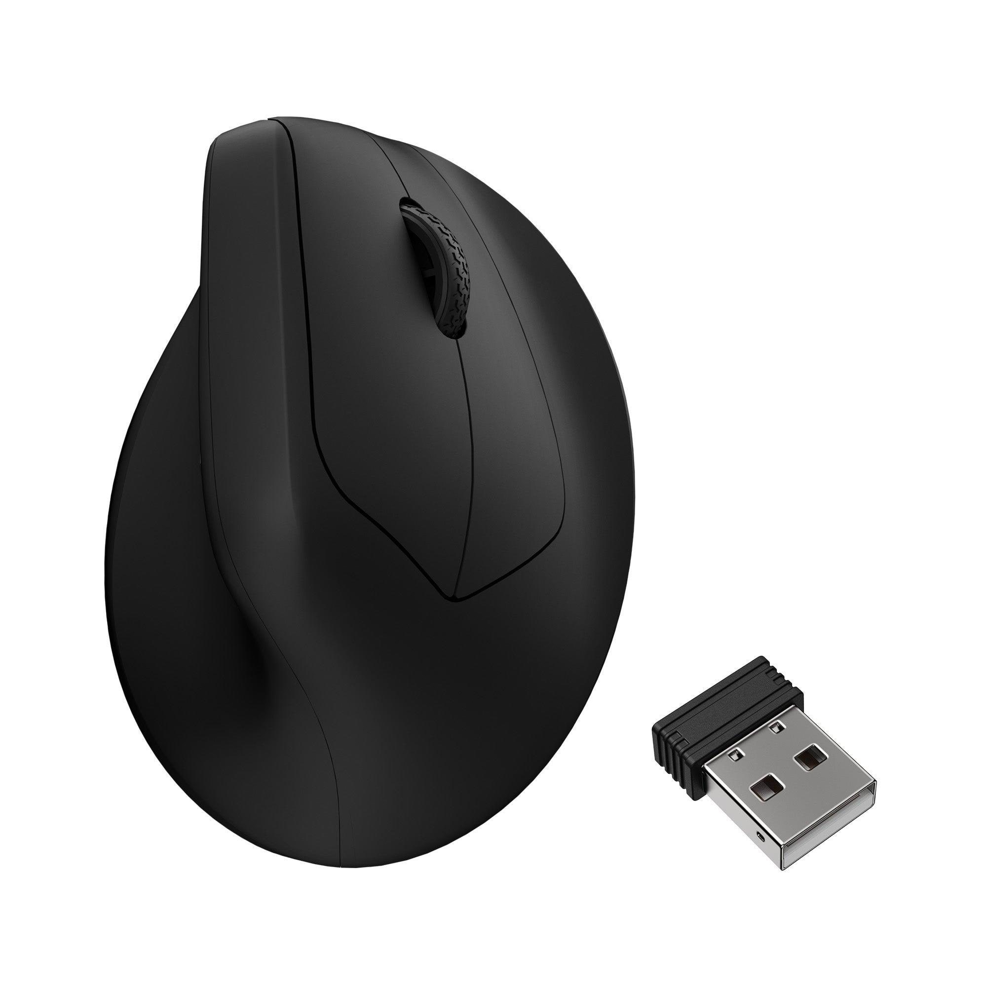 Keychron M5 Wireless Ergonomic (8K) - Ergonomische Maus (Schwarz) M5-a23
