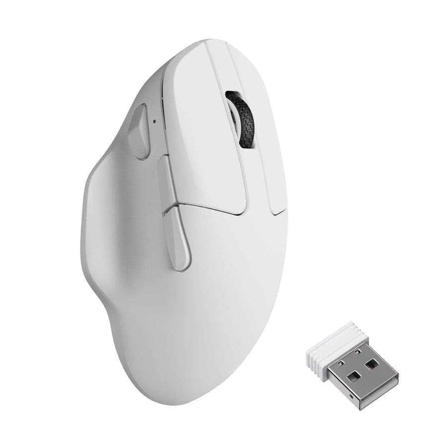 Keychron M7 8K Hz - Gaming Maus (Weiß) M7-a24