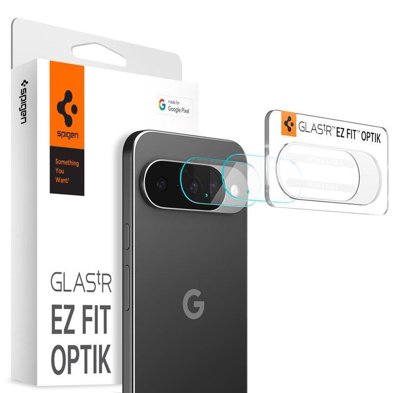 Spigen Glass tR EZ Fit Optik 2 Pack - Crystal Clear - Google Pixel 10 - Handys Schutzfolie