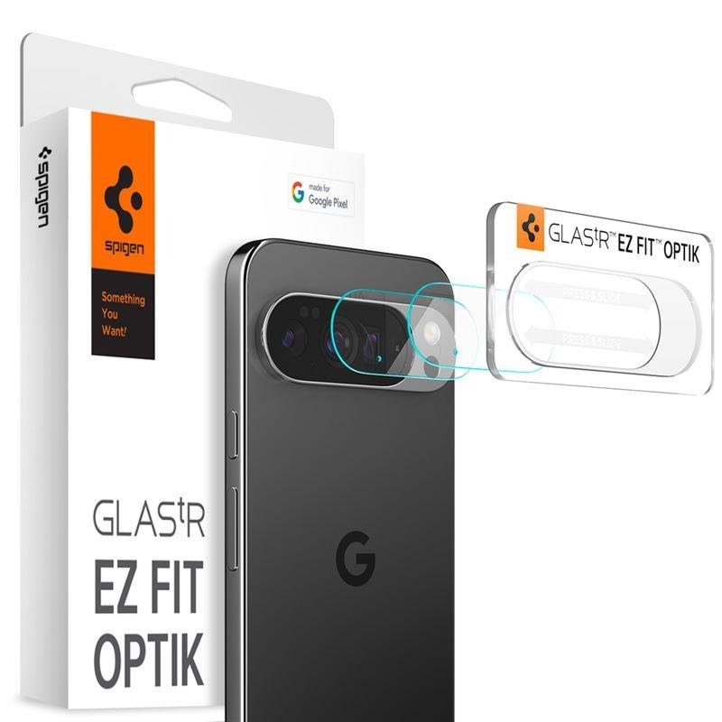 Spigen Glass tR EZ Fit Optik 2 Pack - Crystal Clear - Google Pixel 10 Pro XL - Handys Anderes Zubehoer