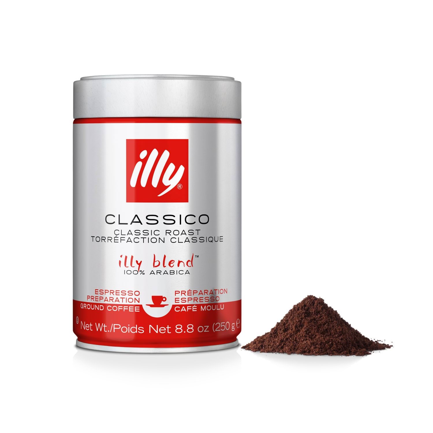 Illy Classic Roast Ground Coffee 250 g - Kaffeezubereitung 2000413