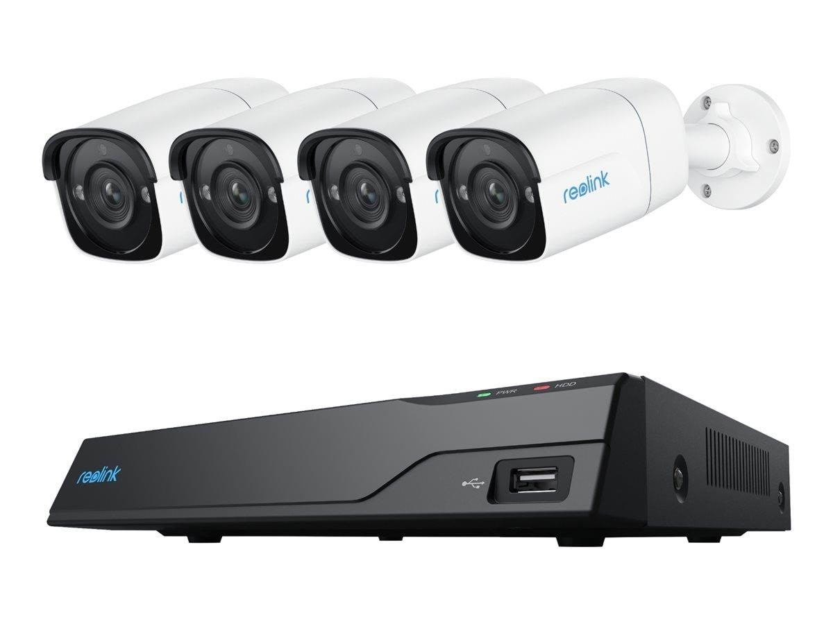 Reolink Nvs8-5mb4 Poe Surveillance Kit With 4x 5mp Bullet Cameras & 2tb Nvr - Nvr Netzwerkvideorekorder