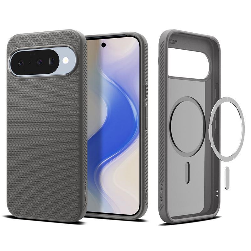 Spigen Liquid Air Magsafe Marble Gray - Google Pixel 10 Pro/pixel 10 - Handys Cover Cases Acs09697
