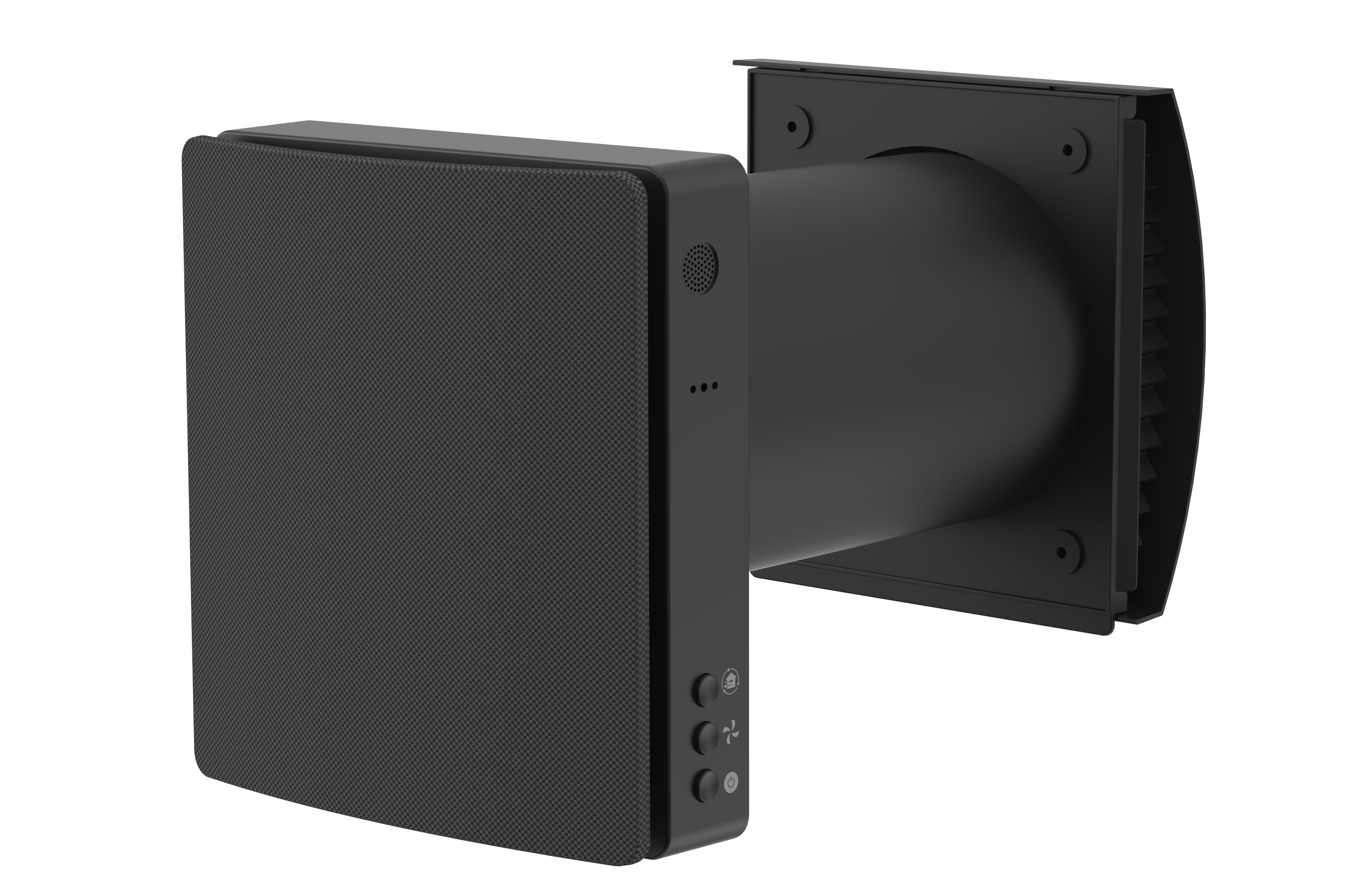 Andersen Electric Vega Flow Silent Pro Dark Fabric - Ventilation 100931