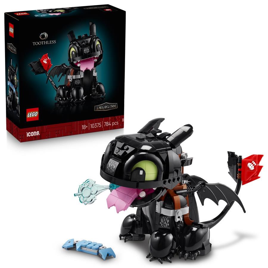 Lego Icons 10375 Drachenzähmen Leicht Gemacht: Ohnezahn