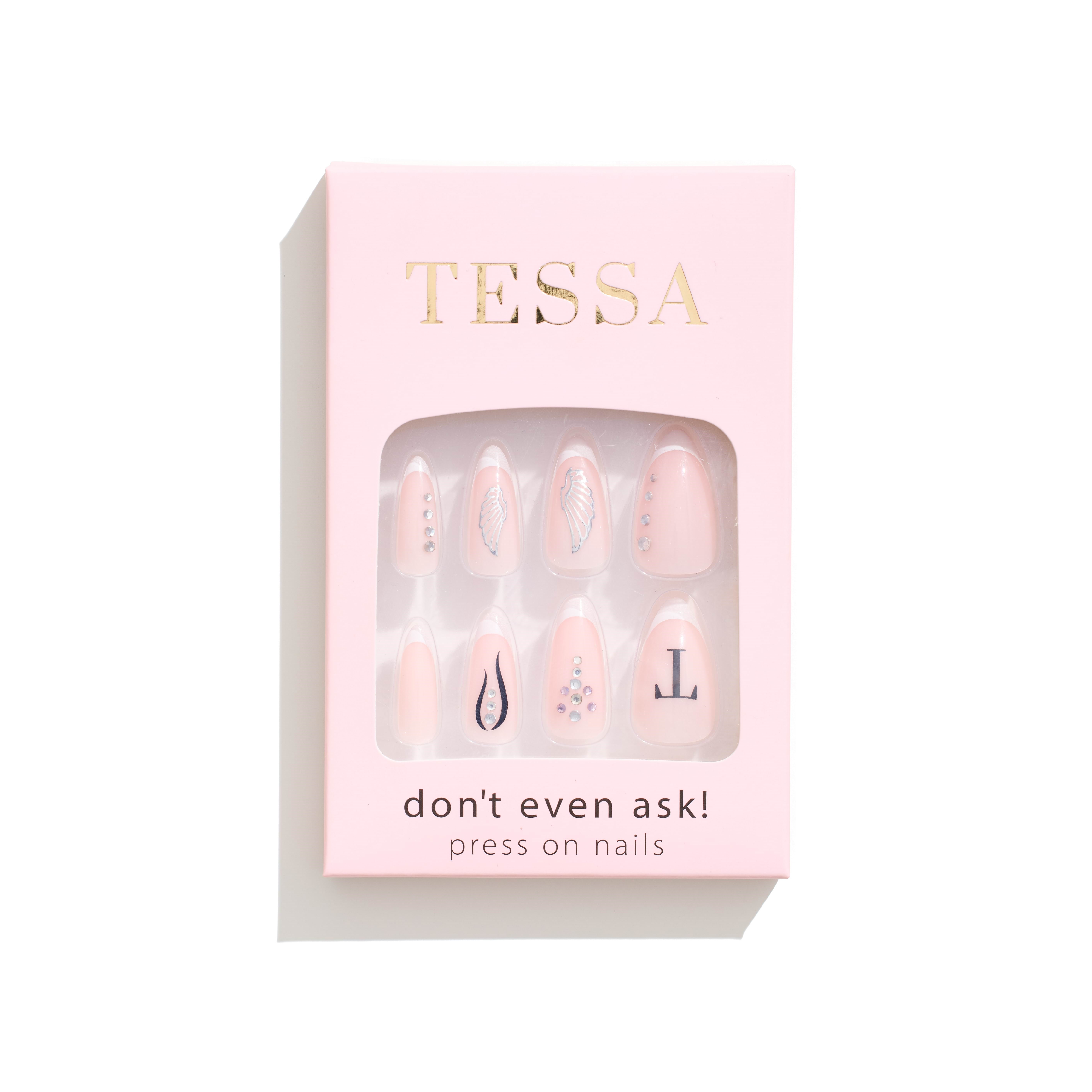 Tessa Don't Even Ask Press On Nails - Make Up