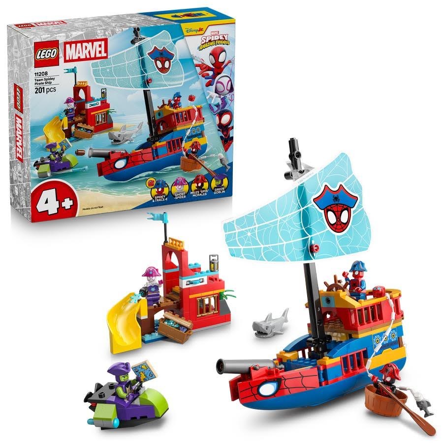 Lego Spidey 11208 Piratenschiff Von Spideys Team