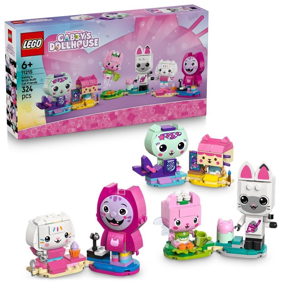 Lego Gabby's Dollhouse 11215 Gabbys Katzenfreunde Aus Steinen