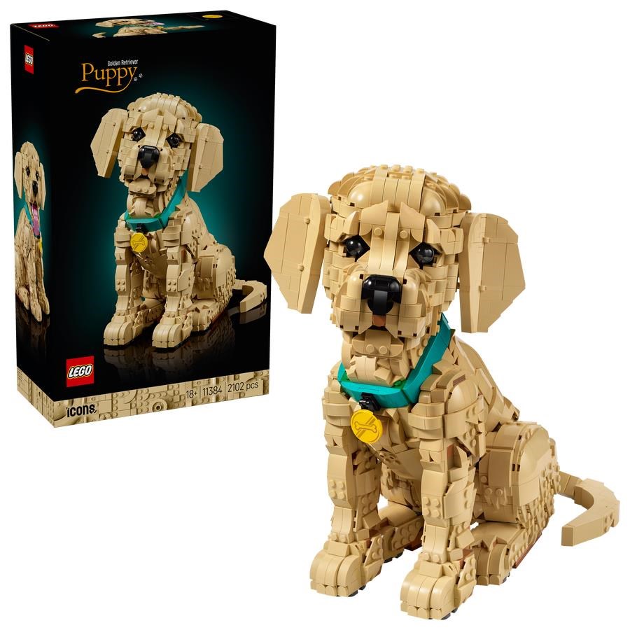Lego Icons 11384 Golden Retriever Welpe
