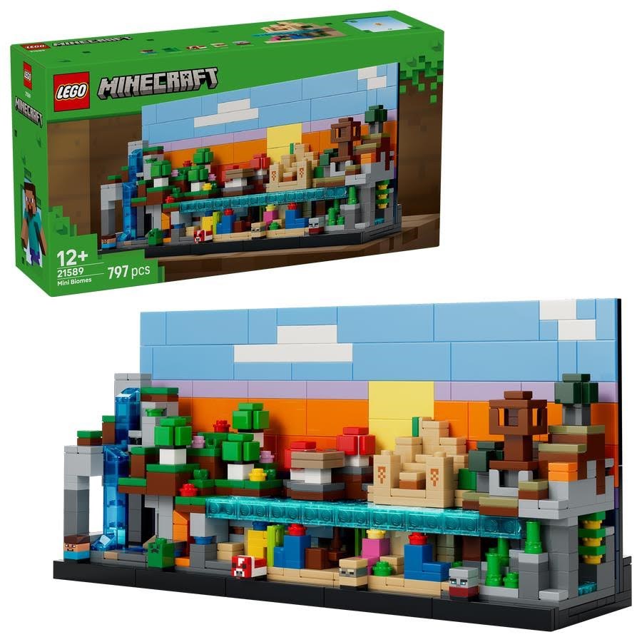 Lego Minecraft 21589 Mini-biome