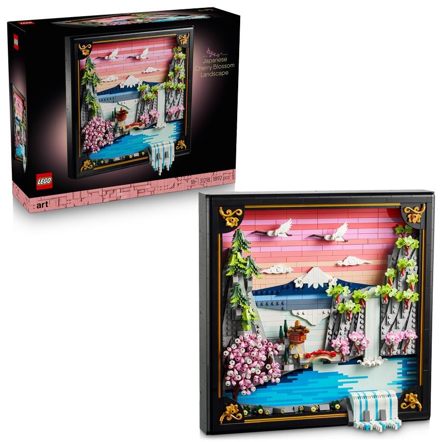 Lego Art 31218 Japanische Kirschblütenlandschaft