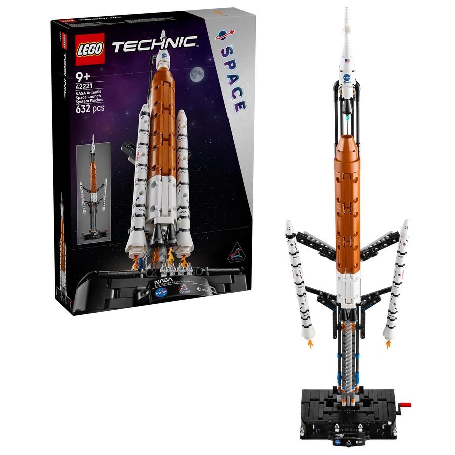 Lego Technic 42221 Nasa Artemis Sls-schwerlastrakete