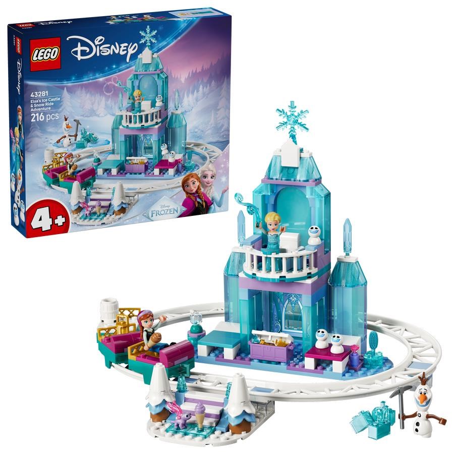 Lego Disney 43281 Elsas Schlittenfahrt um Den Eispalast