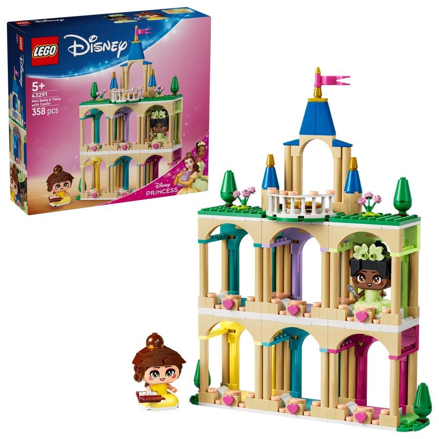 Lego Disney 43291 Die Mini-prinzessinnen Belle Und Tiana Mit Ihrem Schloss