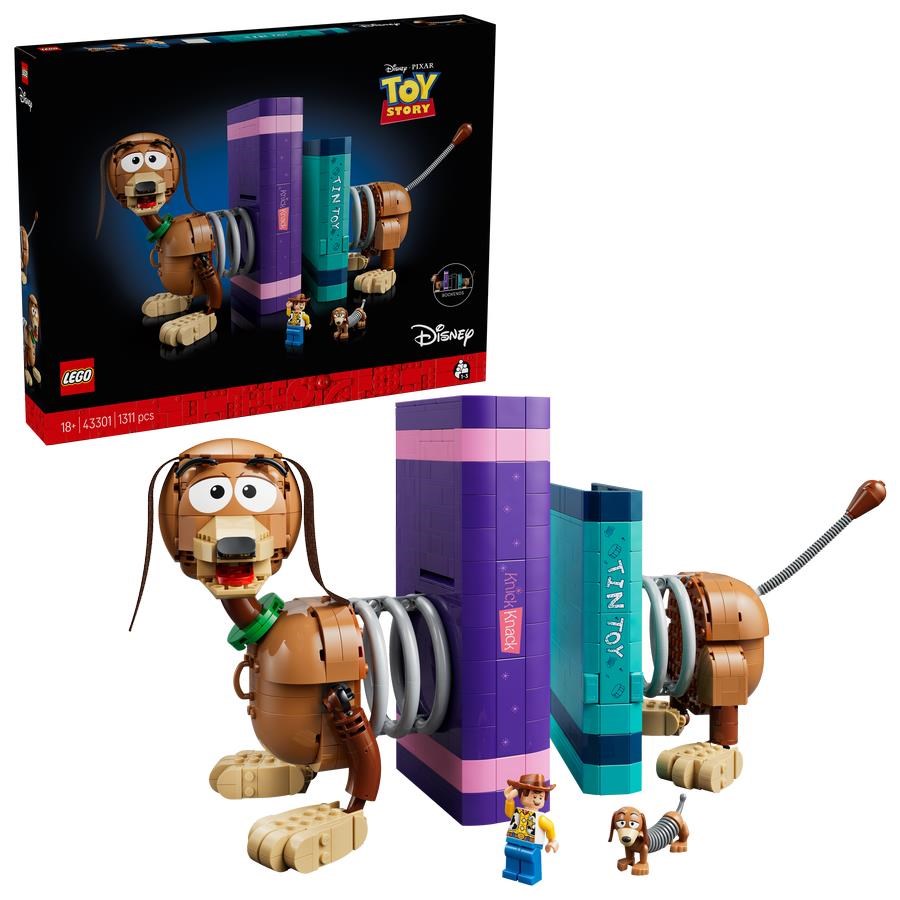 Lego Disney 43301 Toy Story: Slinky-buchstützen