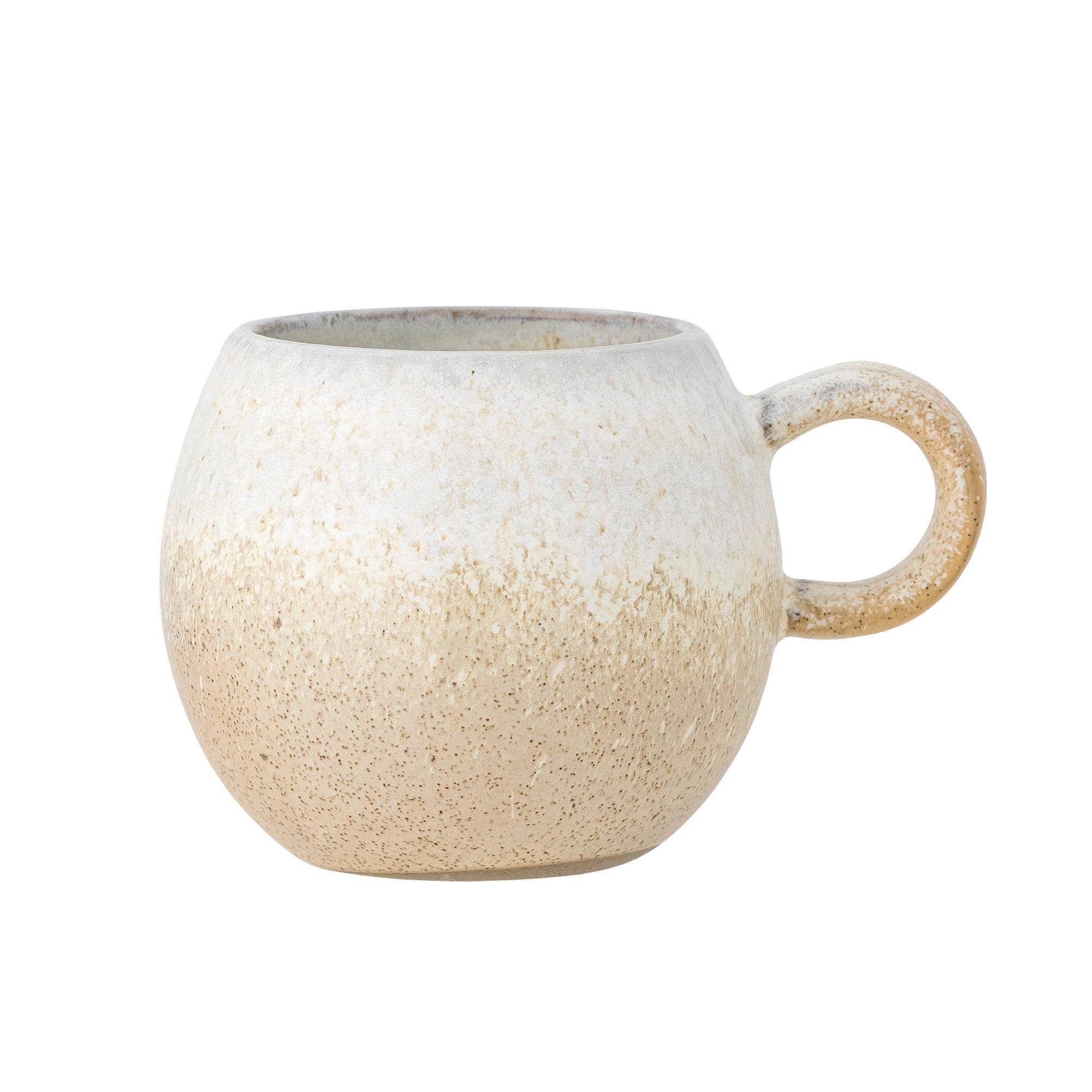Bloomingville - Paula Cup - White-beige - Kuechenzubehoer 82072046