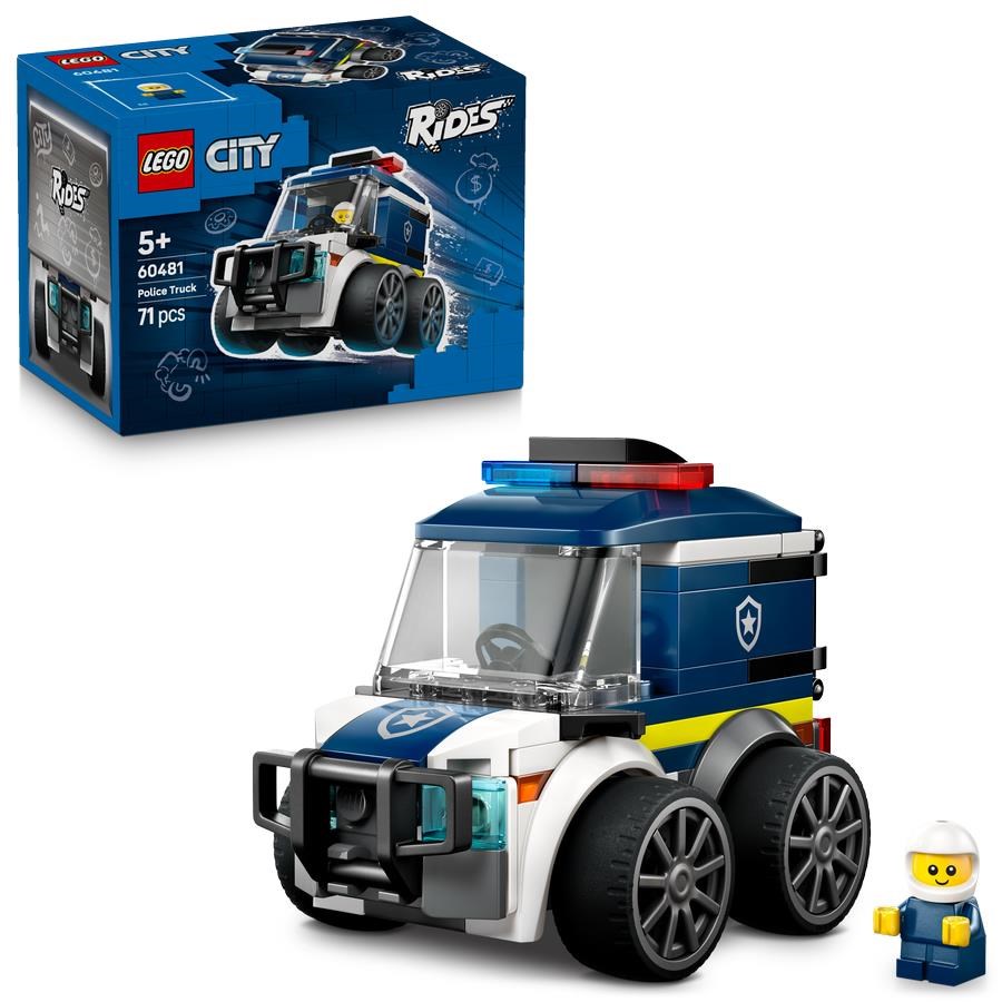 Lego City 60481 Coole Flitzer - Polizei-truck