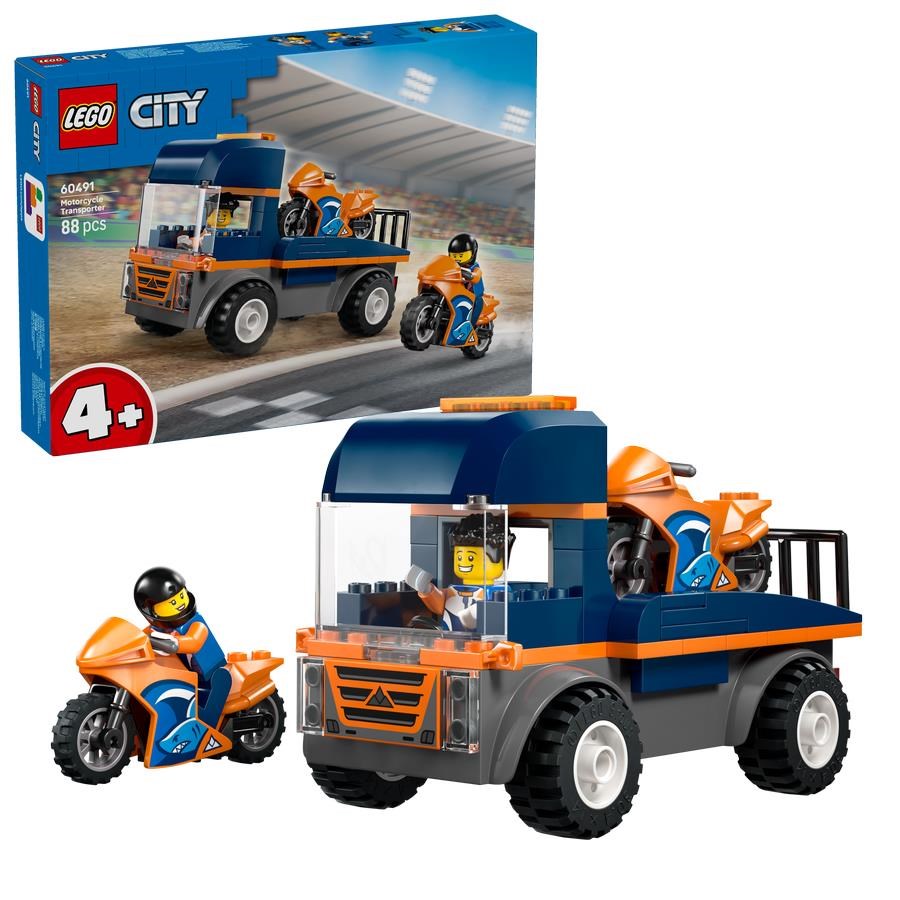 Lego City 60491 Motorradtransporter
