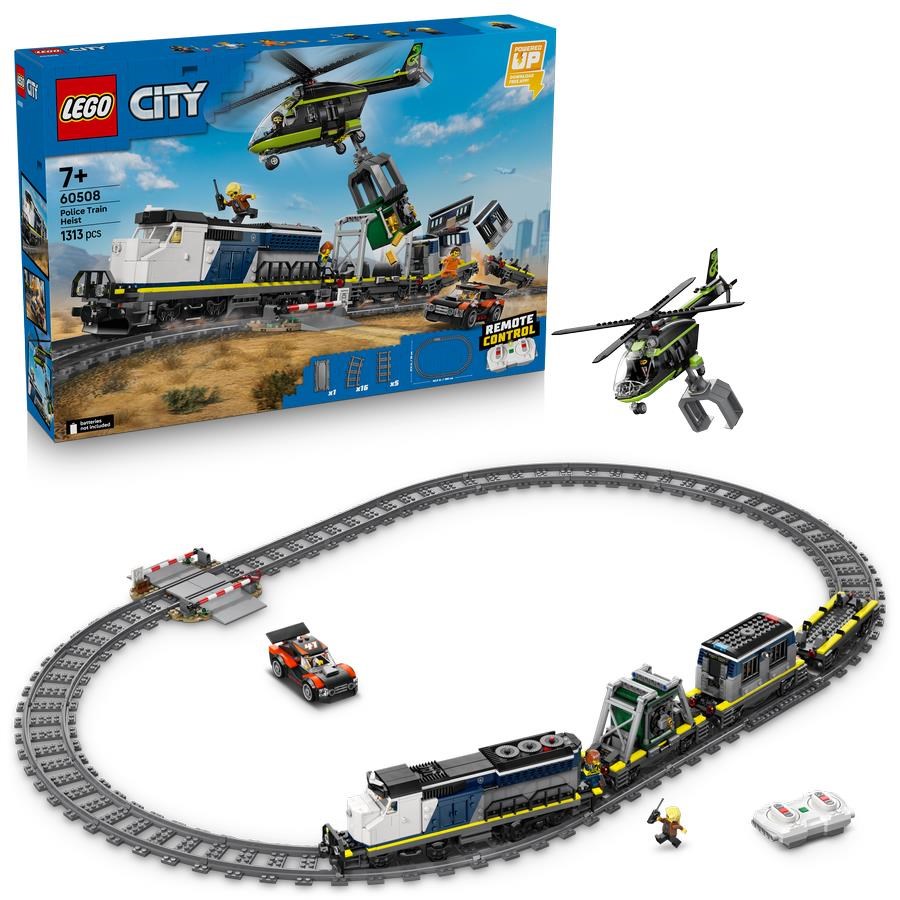 Lego City 60508 Überfall Auf Den Polizeizug
