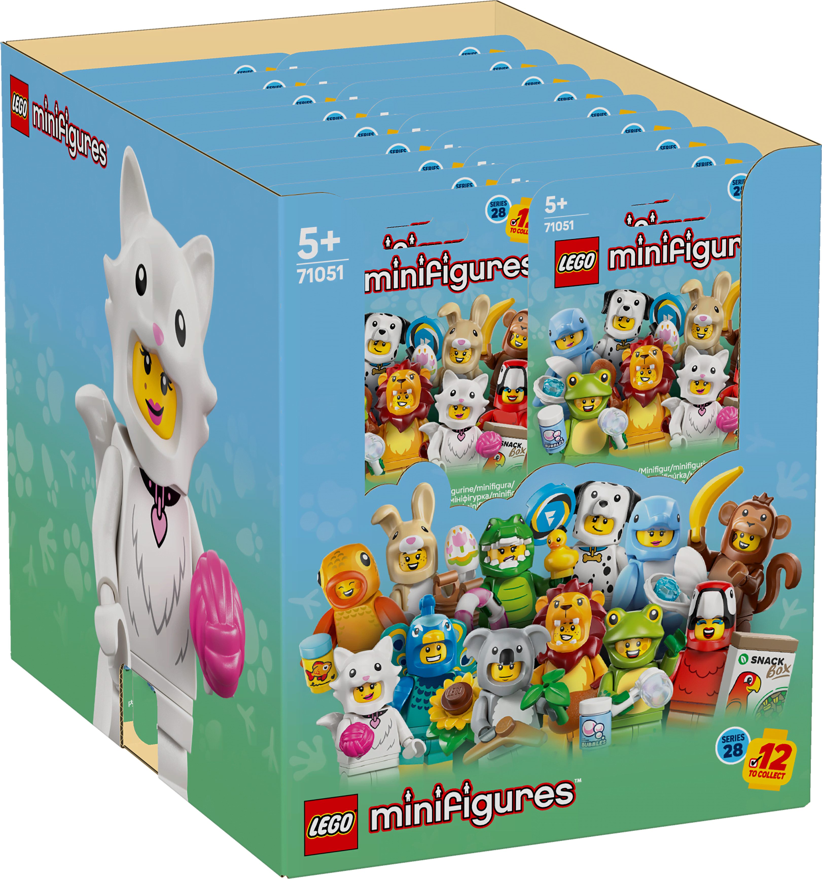 Lego Minifigures 71051 Minifiguren Tiere Serie 28