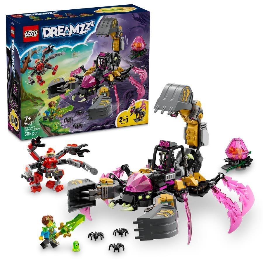 Lego Dreamzzz 71513 Albtraum-skorpionbagger
