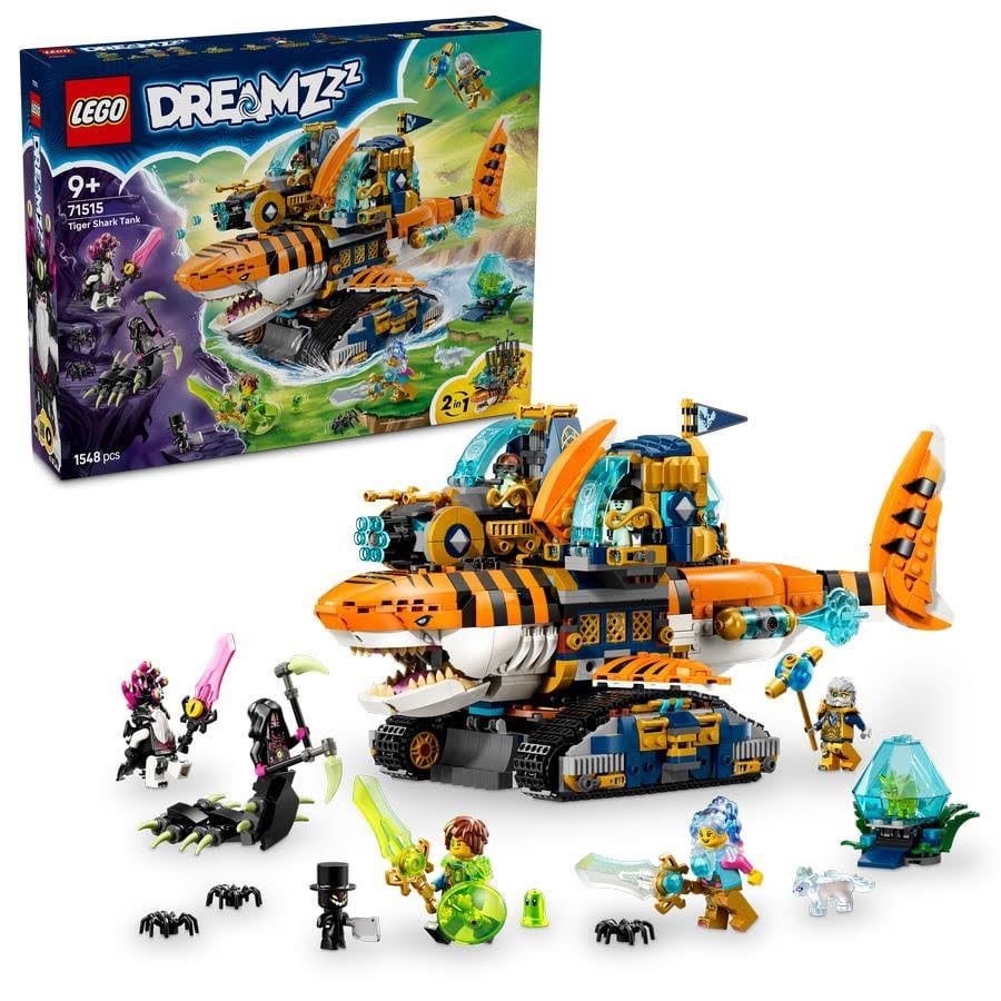 Lego Dreamzzz 71515 Tigerhai-fahrzeug