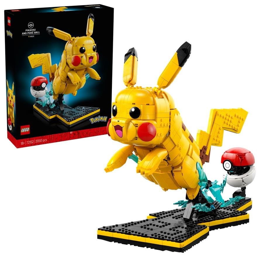 Lego Pokémon 72152 Pikachu Und Pokéball