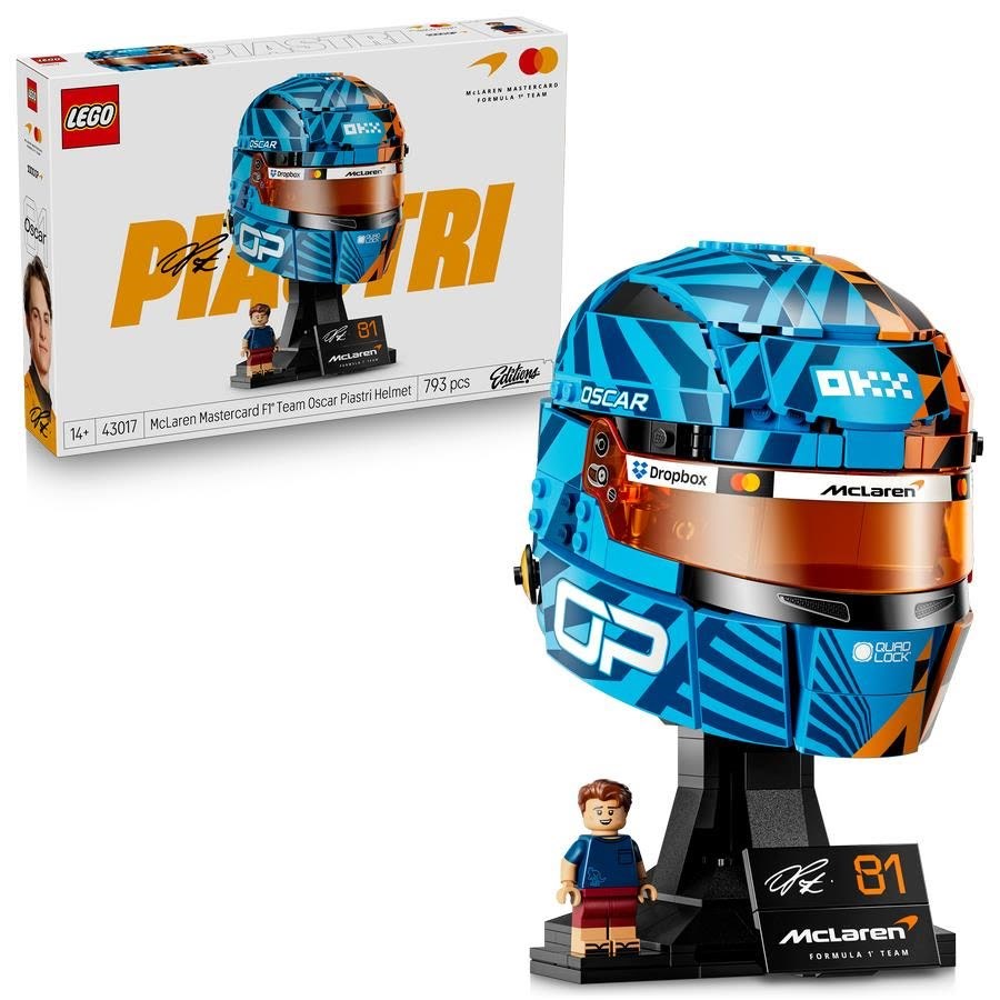 Lego Editions 43017 Mclaren Mastercard F1 Team Oscar Piastri Helm