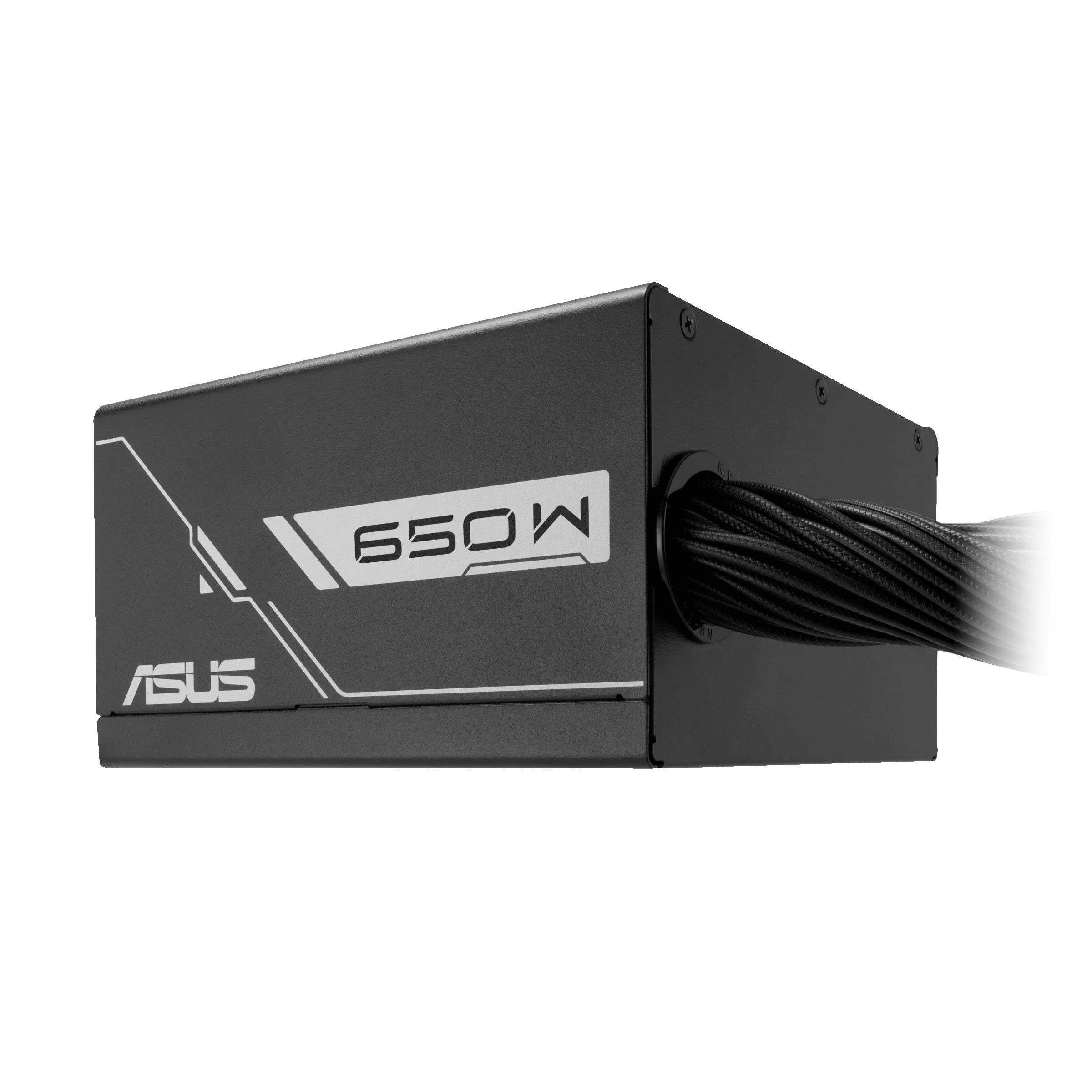 Asus Prime 650w Bronze Netzteile - 650 Watt - 120 mm - Atx 2.53 - 80 Plus Bronze Zertifiziert Schwarz 90ye00y1-b0na00