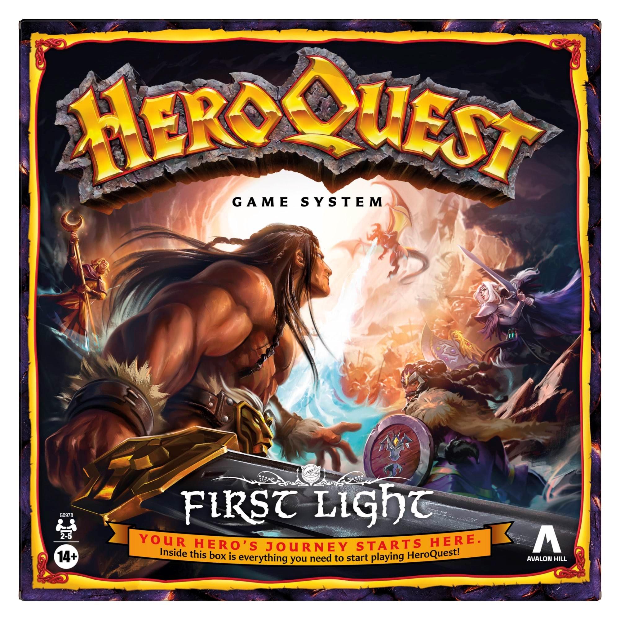Avalon Hill Heroquest Der Aufbruch (Englisch) - Brettspiele