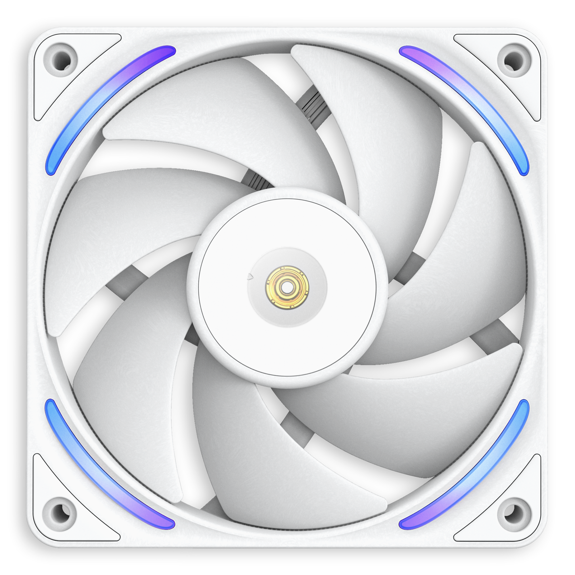 Nzxt F120x - Gehäuselüfter - 120mm - Weiß Mit Rgb Led - 41 Dba - Gehaeuseluefter