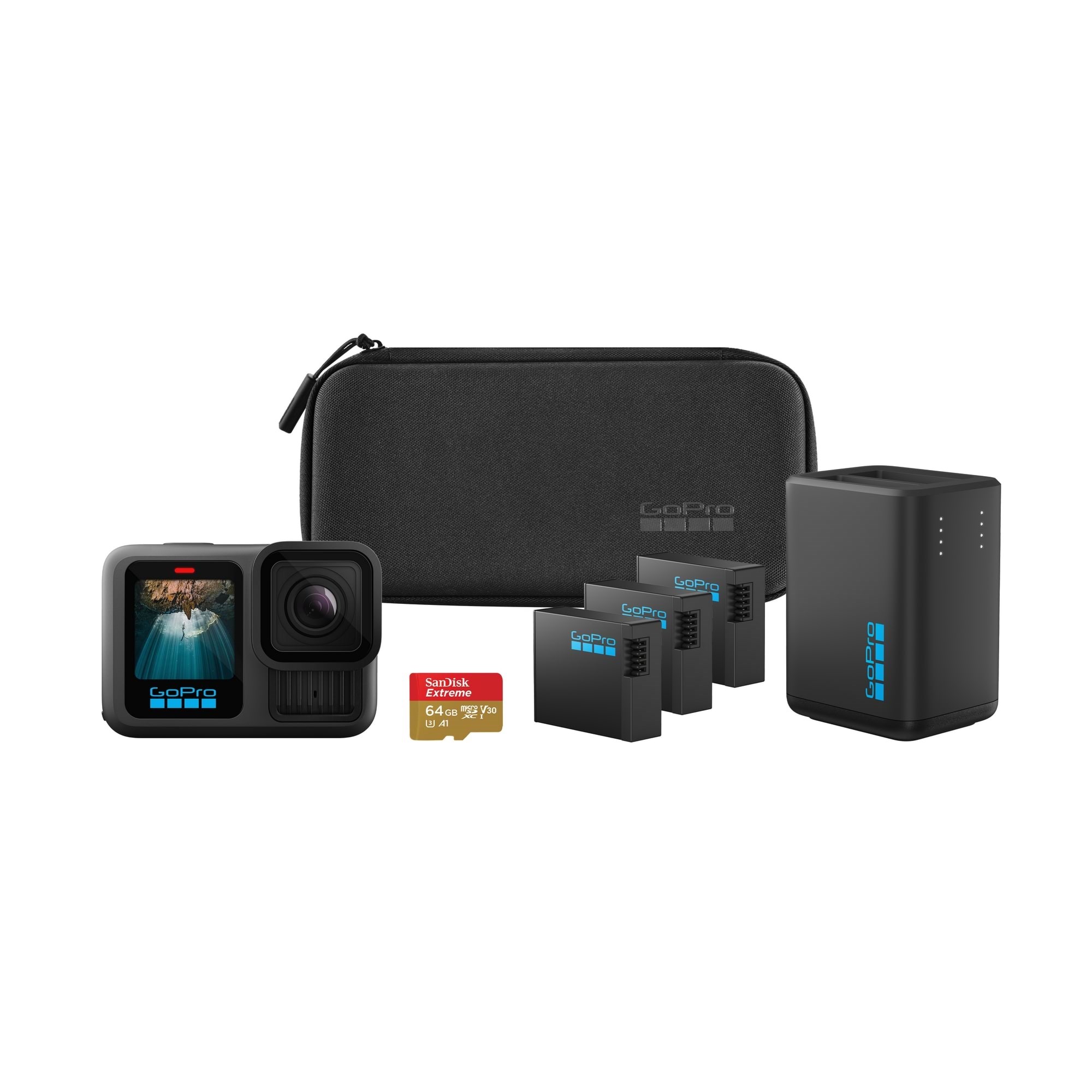 Gopro Hero13 Black Power Bundle - Action Kamera Schwarz Chdrb-134-rw