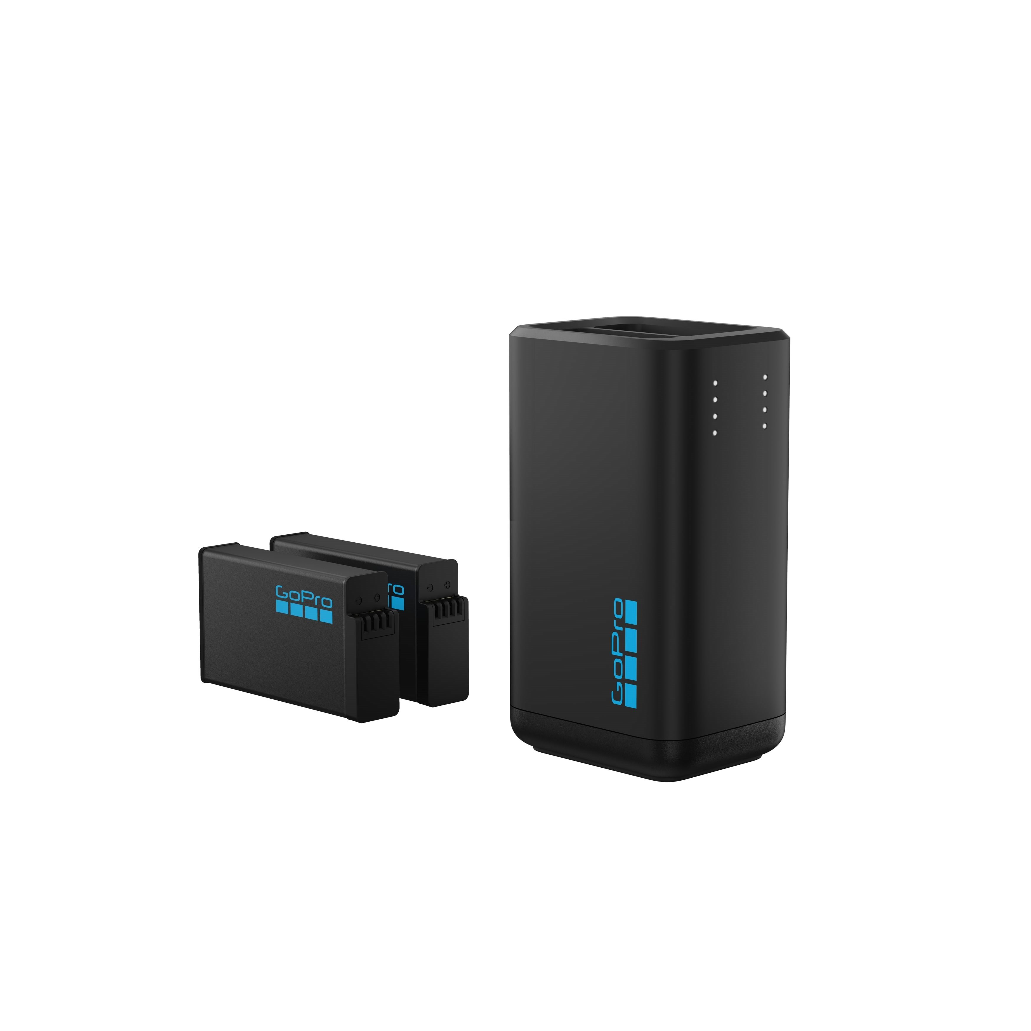 Gopro Dual Battery Charger (Max2) - 2 Enduro Batteries Included - Akkus Ladegeraete Amdbd-001-eu
