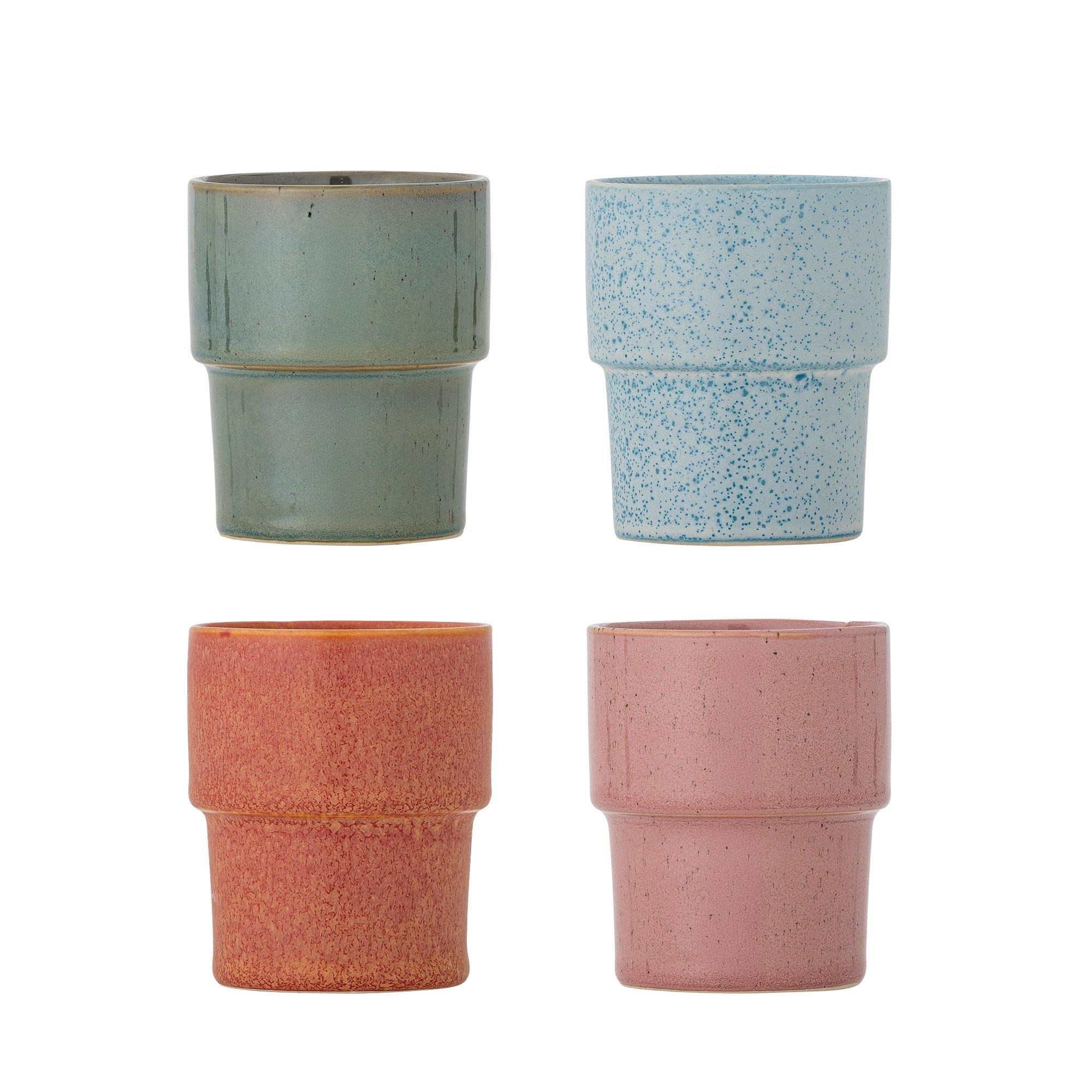 Bloomingville - Ewan Cup (Set of 4) - Stoneware - Tischgedeck 82072580