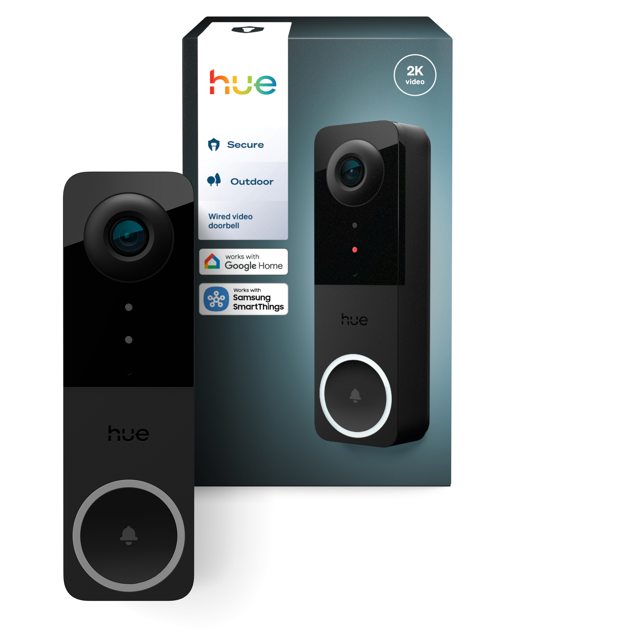 Philips Hue Secure Video Doorbell (Wired) - Smart Home 929003816501